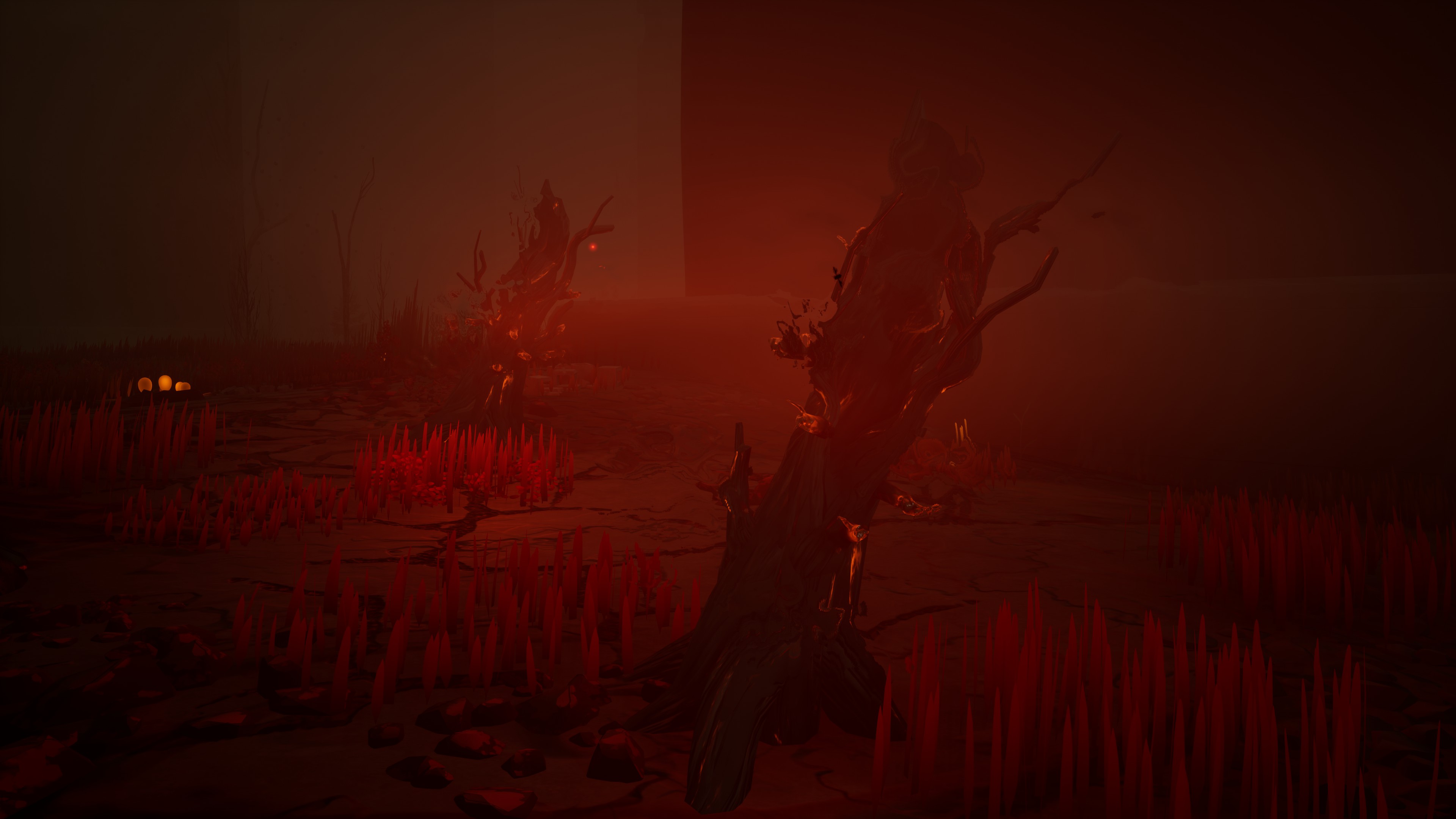 Two Twisted Embers at the Red Meadow Research Facility.