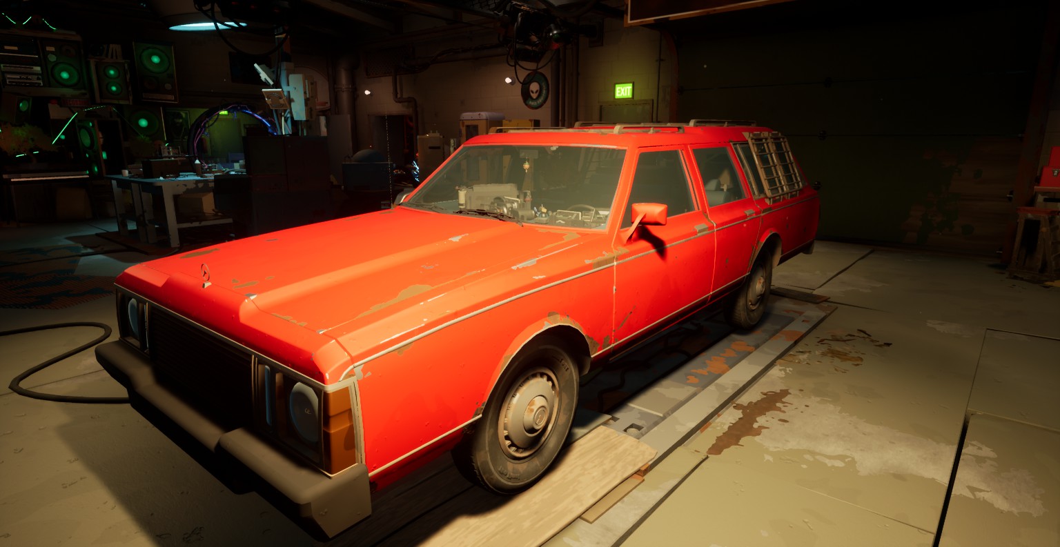 Astropunk Red Paint