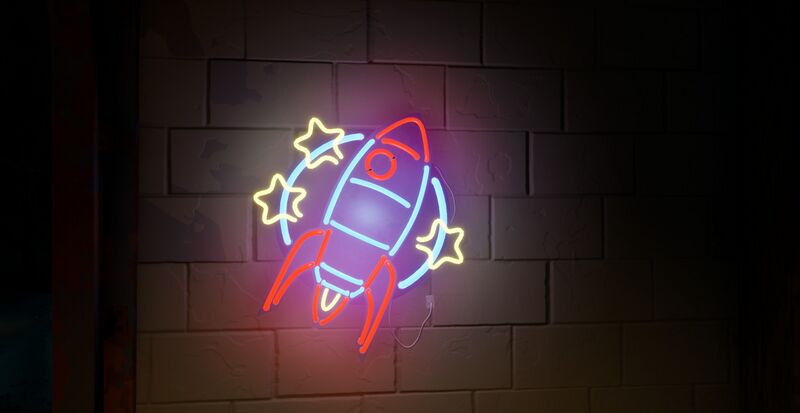 File:Neon Rocket Sign.jpg